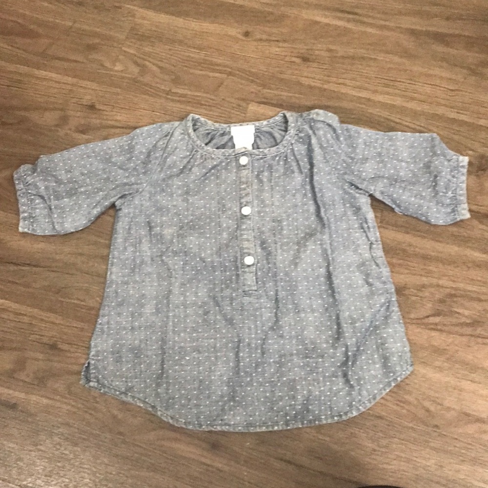 Denim shirt Crewcuts size 2